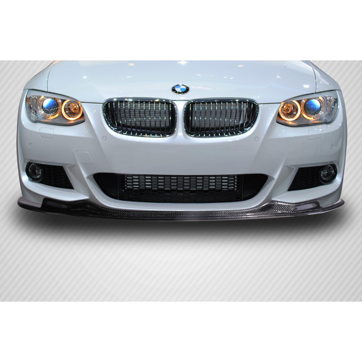 Modify your BMW 3-Series 2011 with our Exterior/Front Bumpers or Lips - Front view angle of the vehicle part