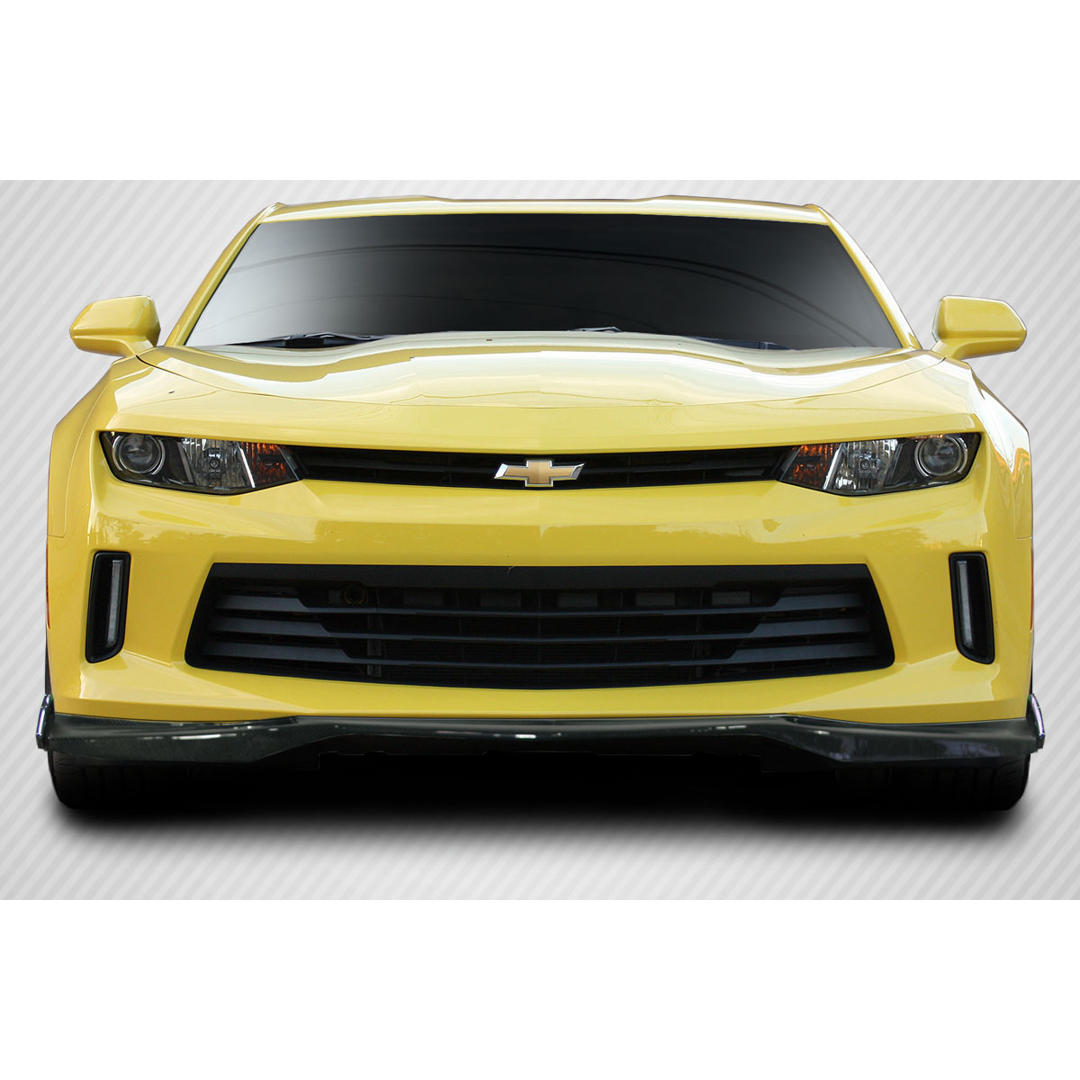 Modify your Chevrolet Camaro 2016 with our Exterior/Complete Body Kits - Front view of the Chevrolet Camaro