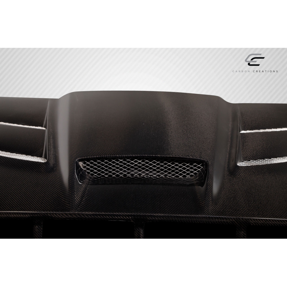 Modify your Toyota Tundra 2014 with our Exterior/Hoods - Viewed from the top at a slight angle