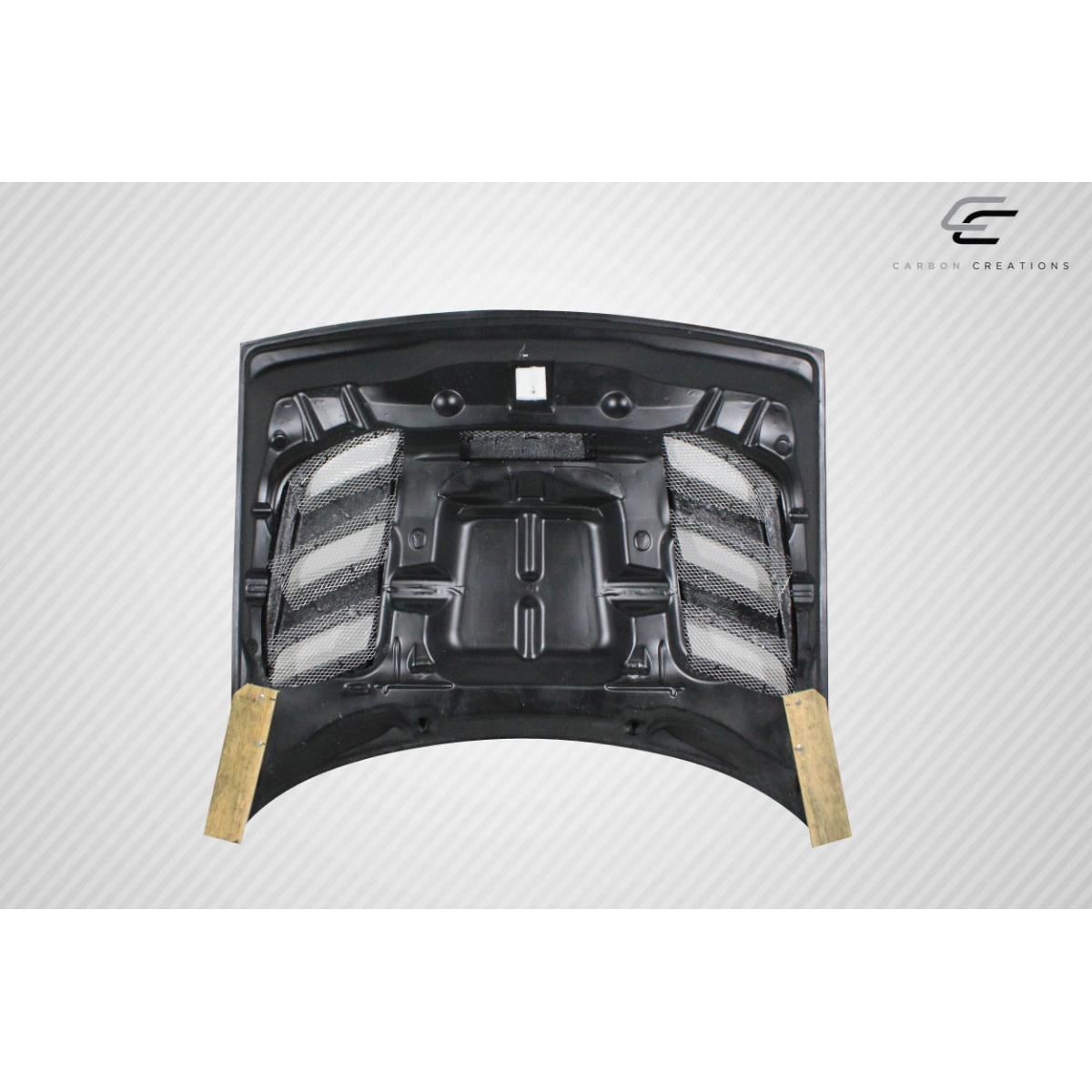 Modify your Dodge Challenger 2008 with our Exterior/Hoods - Part is viewed from a top down angle