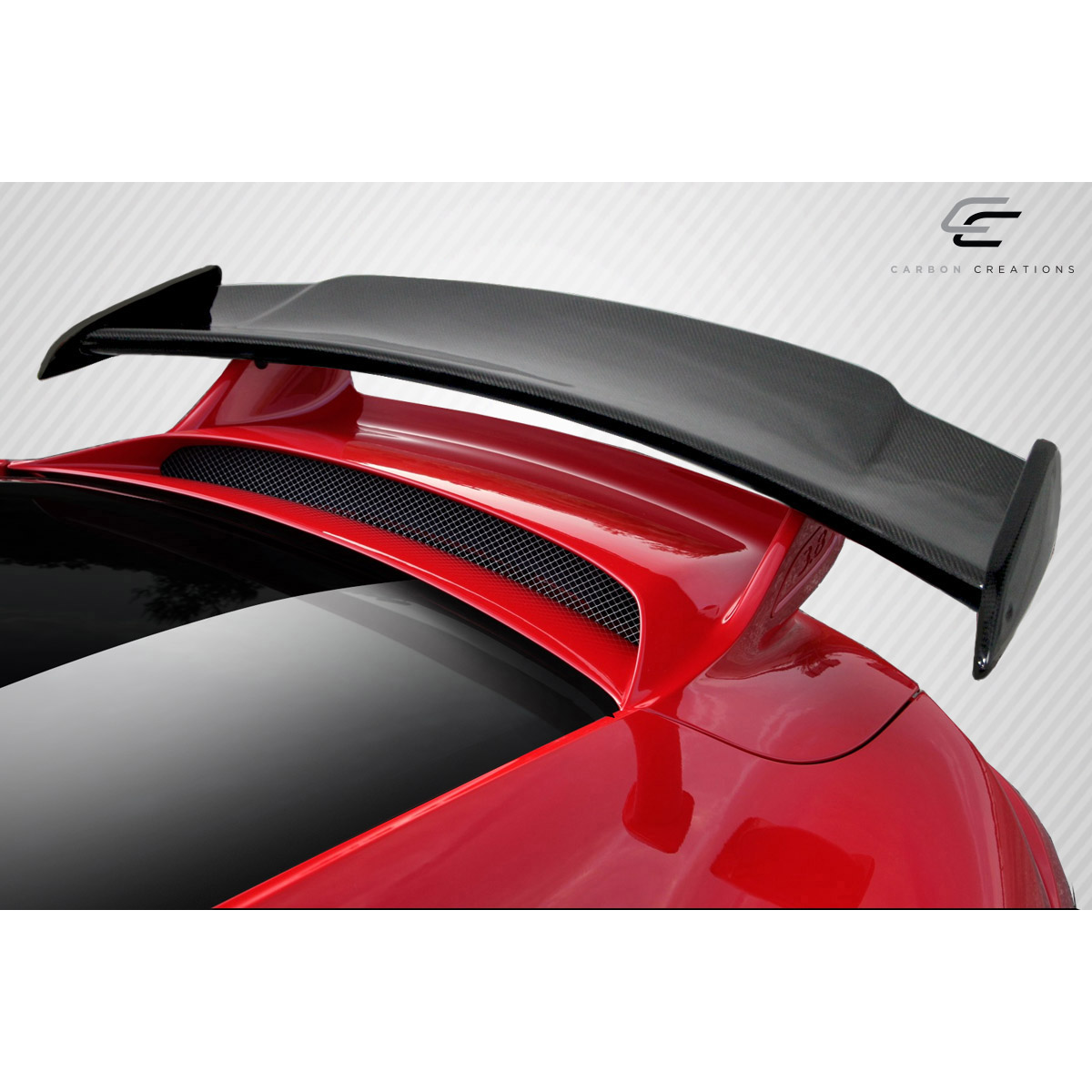 Modify your Porsche 911 2012 with our Exterior/Wings - Seen from slightly above and behind the vehicle