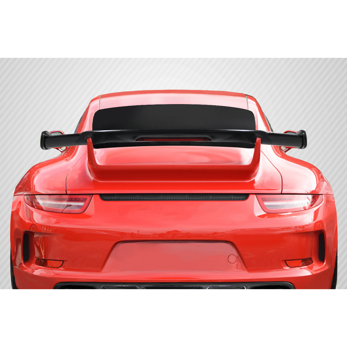 Modify your Porsche 911 2012 with our Exterior/Wings - Viewed from rear at a straight angle