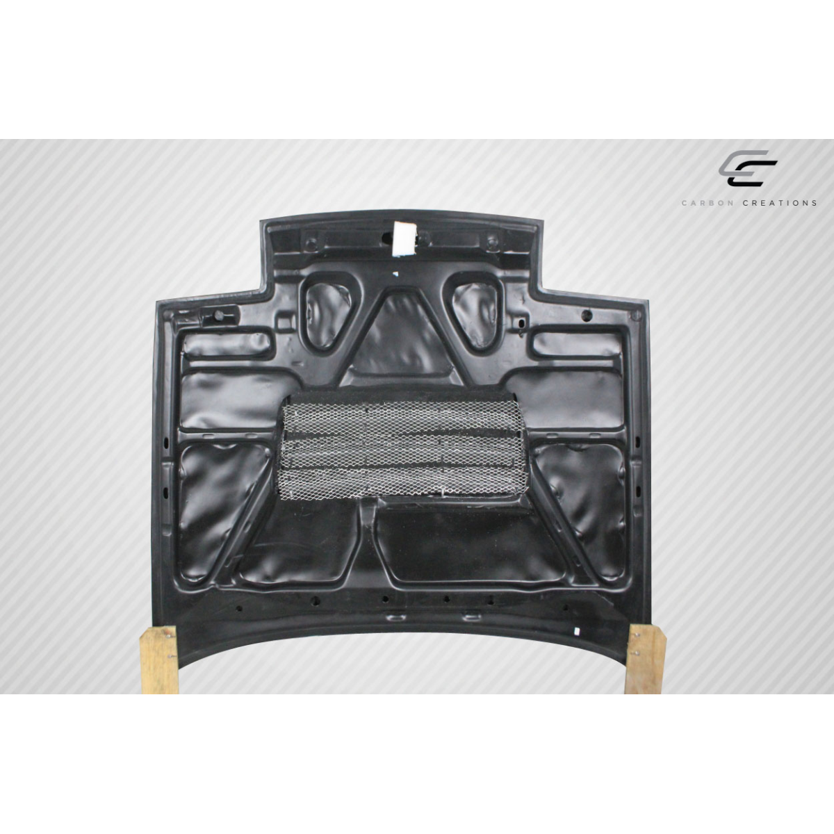 Modify your Nissan 240SX 1989 with our Exterior/Hoods - View from directly in front at a slight angle