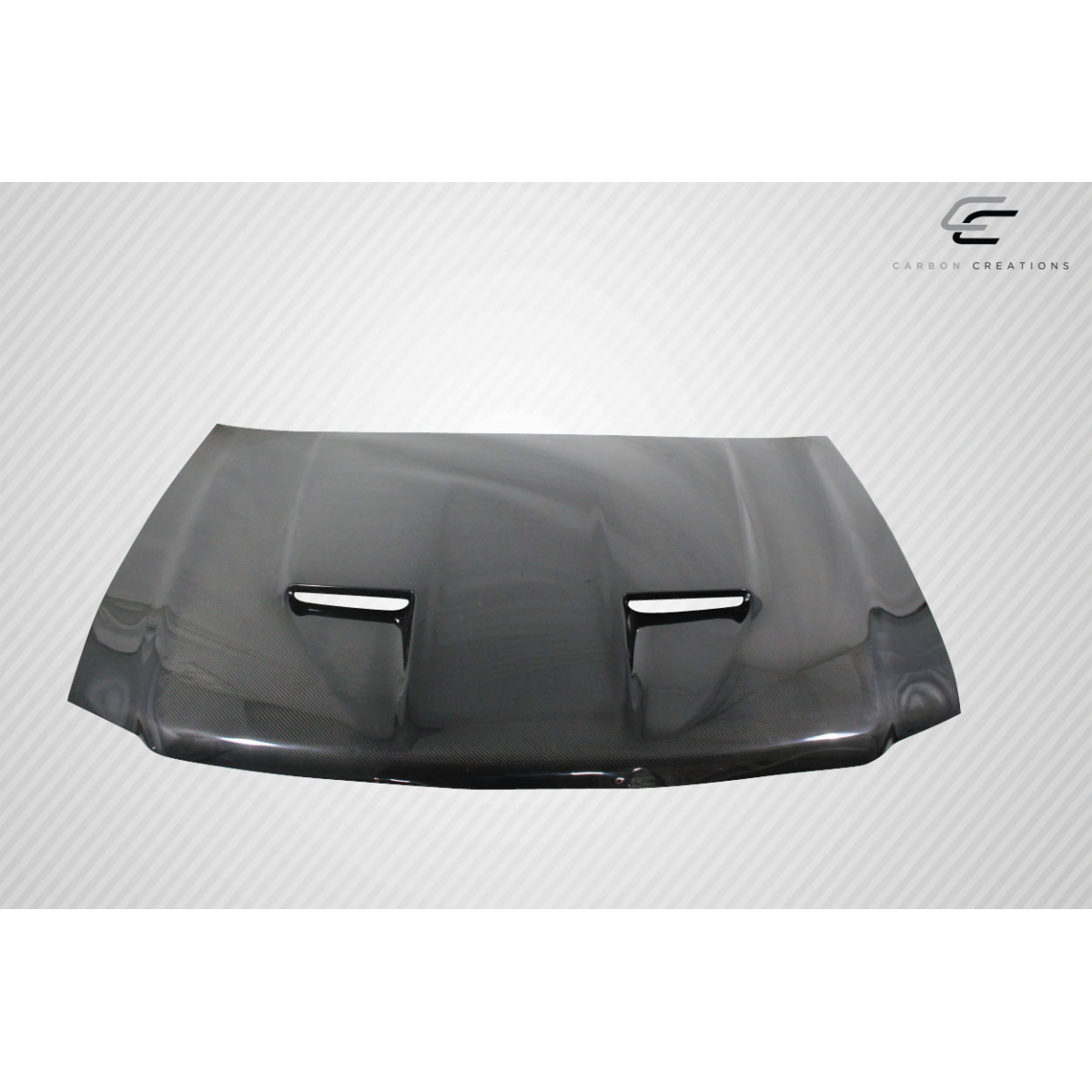 Modify your Ford F-150 1997 with our Exterior/Hoods - Front view at a slight angle