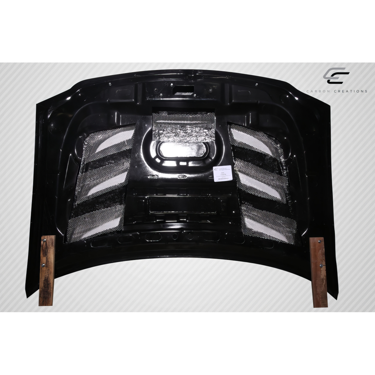 Modify your Ford F-150 1997 with our Exterior/Hoods - Viewed from a top-down angle