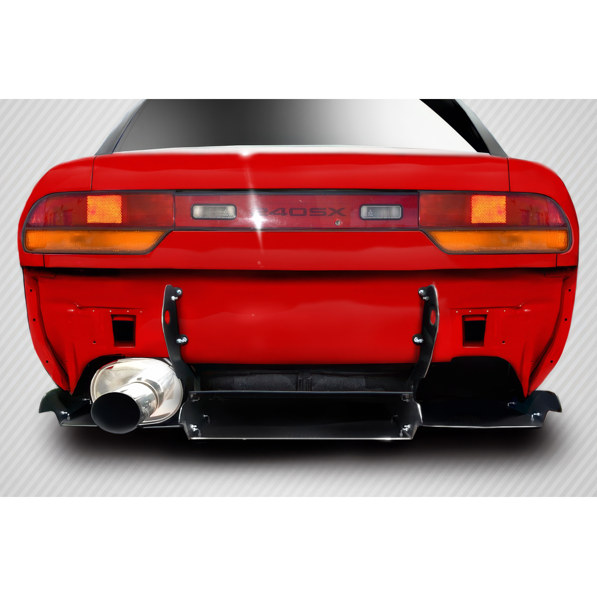 Modify your Nissan 240SX 1989 with our Exterior/Diffusers - View from rear at a slight upward angle