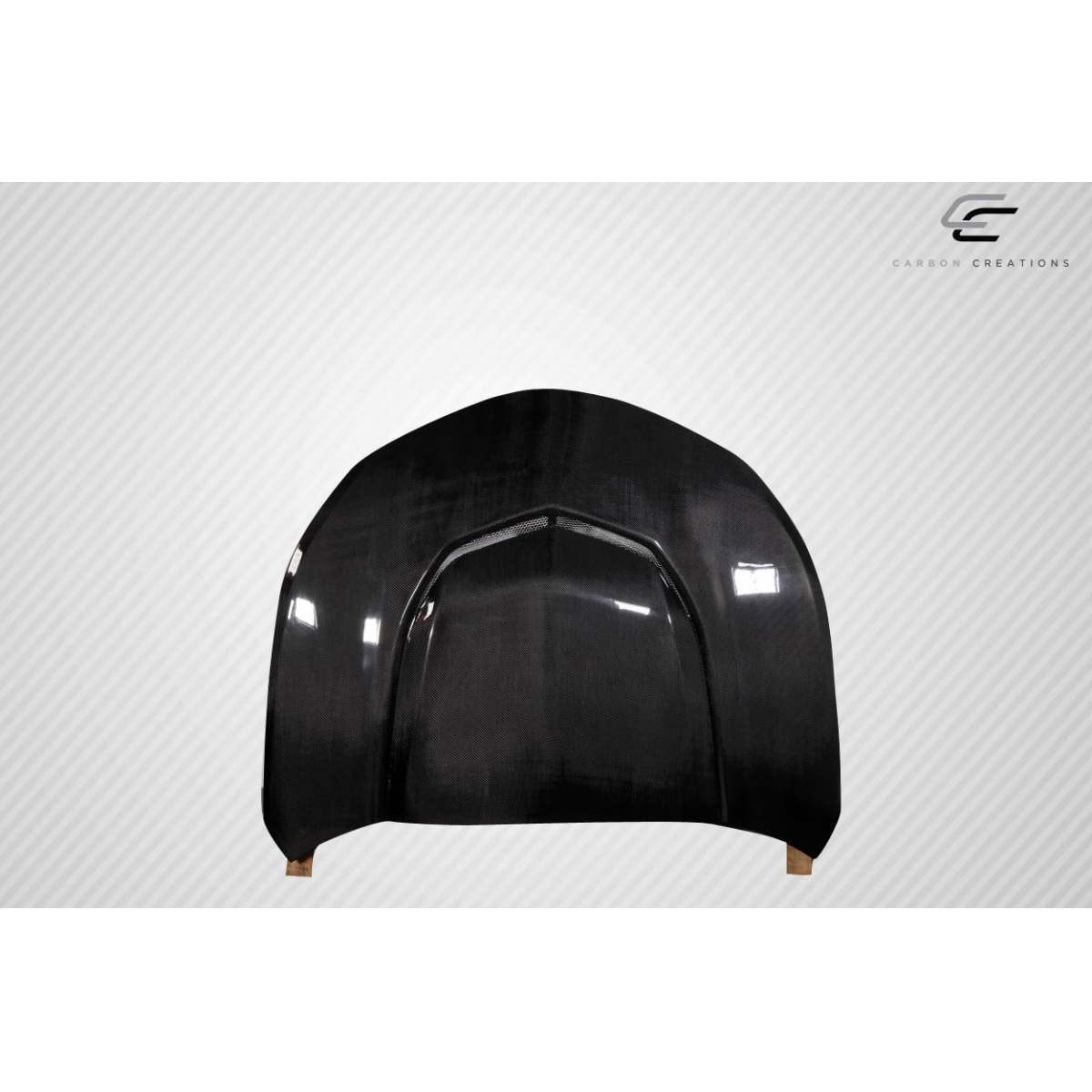 Modify your Chevrolet Camaro 2016 with our Exterior/Hoods - Image shows hood part from a frontal angle