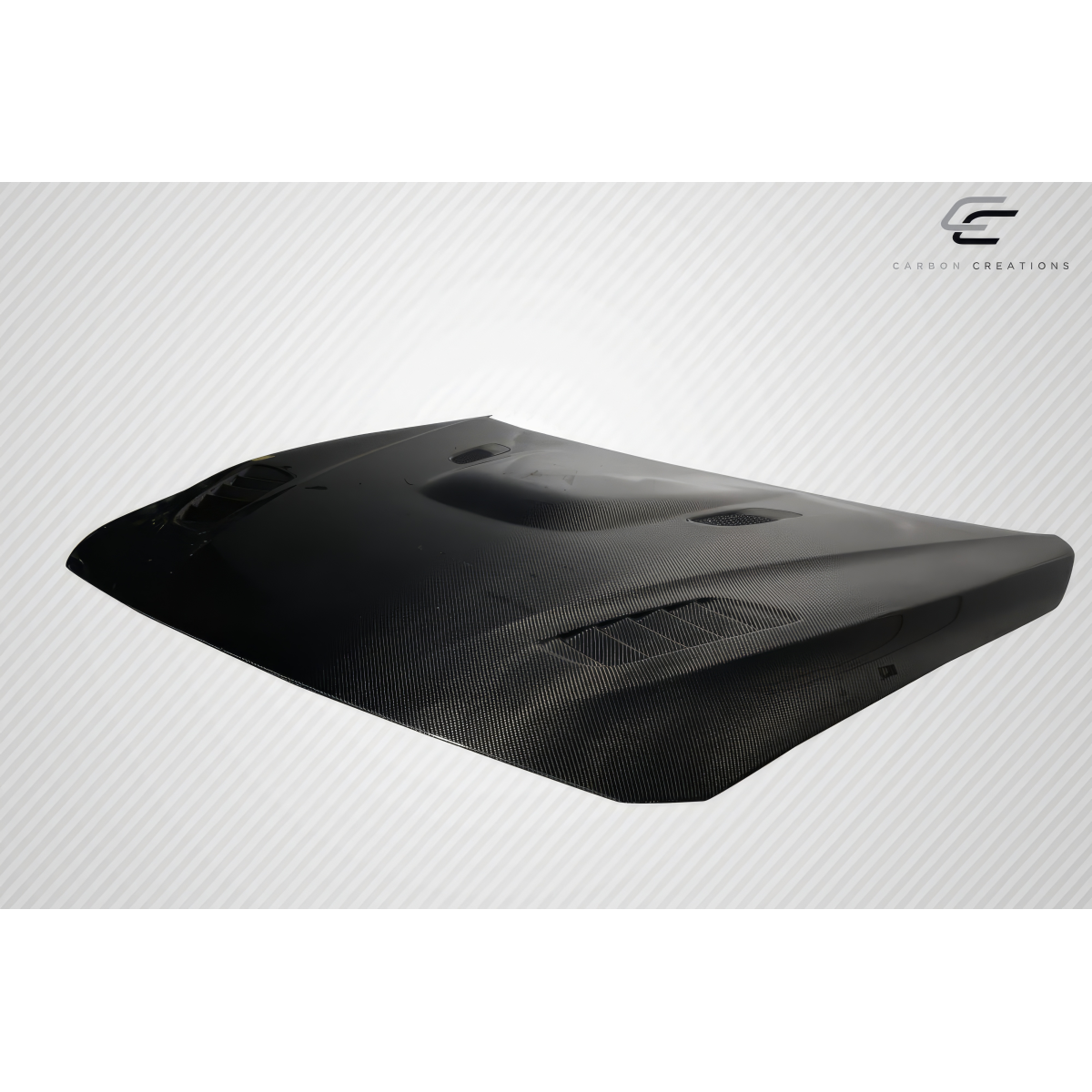 Modify your BMW 3-Series 2012 with our Exterior/Hoods - Part viewed at a slight angle from above