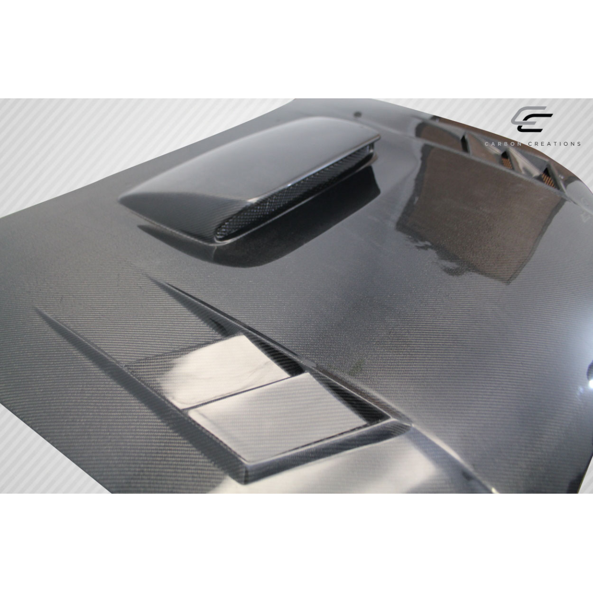 Modify your Subaru Impreza 2004 with our Exterior/Hoods - Part shown at a slight overhead angle