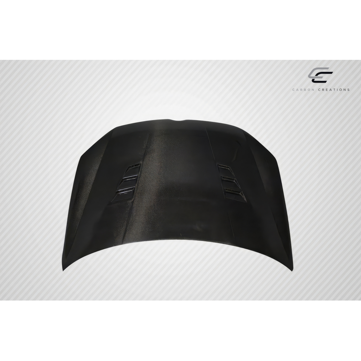 Modify your Volkswagen Golf 2010 with our Exterior/Hoods - The part is viewed from a top-down angle.