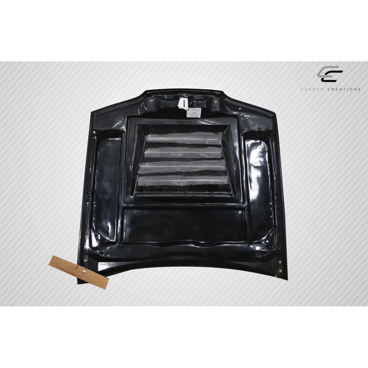 Modify your Nissan 240SX 1995 with our Exterior/Hoods - Angle of the part is front view perspective