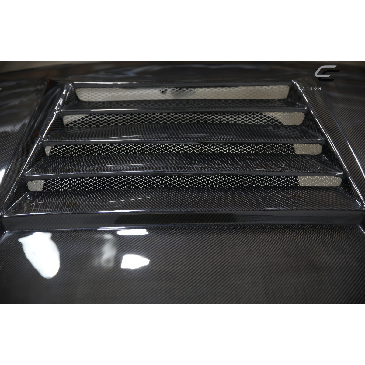 Modify your Nissan 240SX 1995 with our Exterior/Hoods - Viewed from a slight top angle