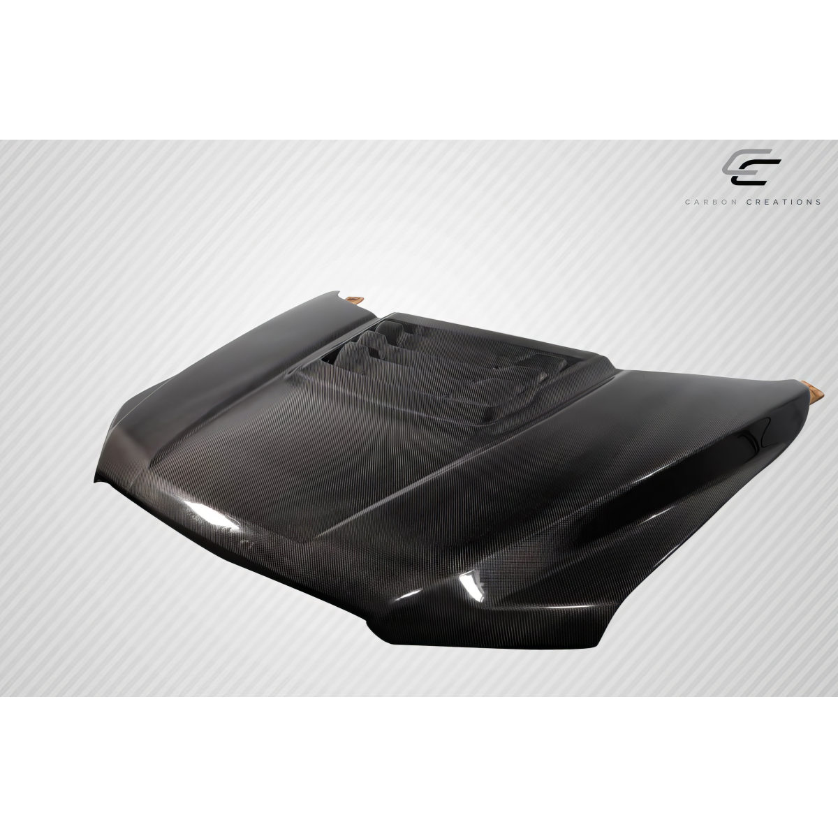 Modify your Ford F-150 2015 with our Exterior/Hoods - Angle shows a top view of the hood part