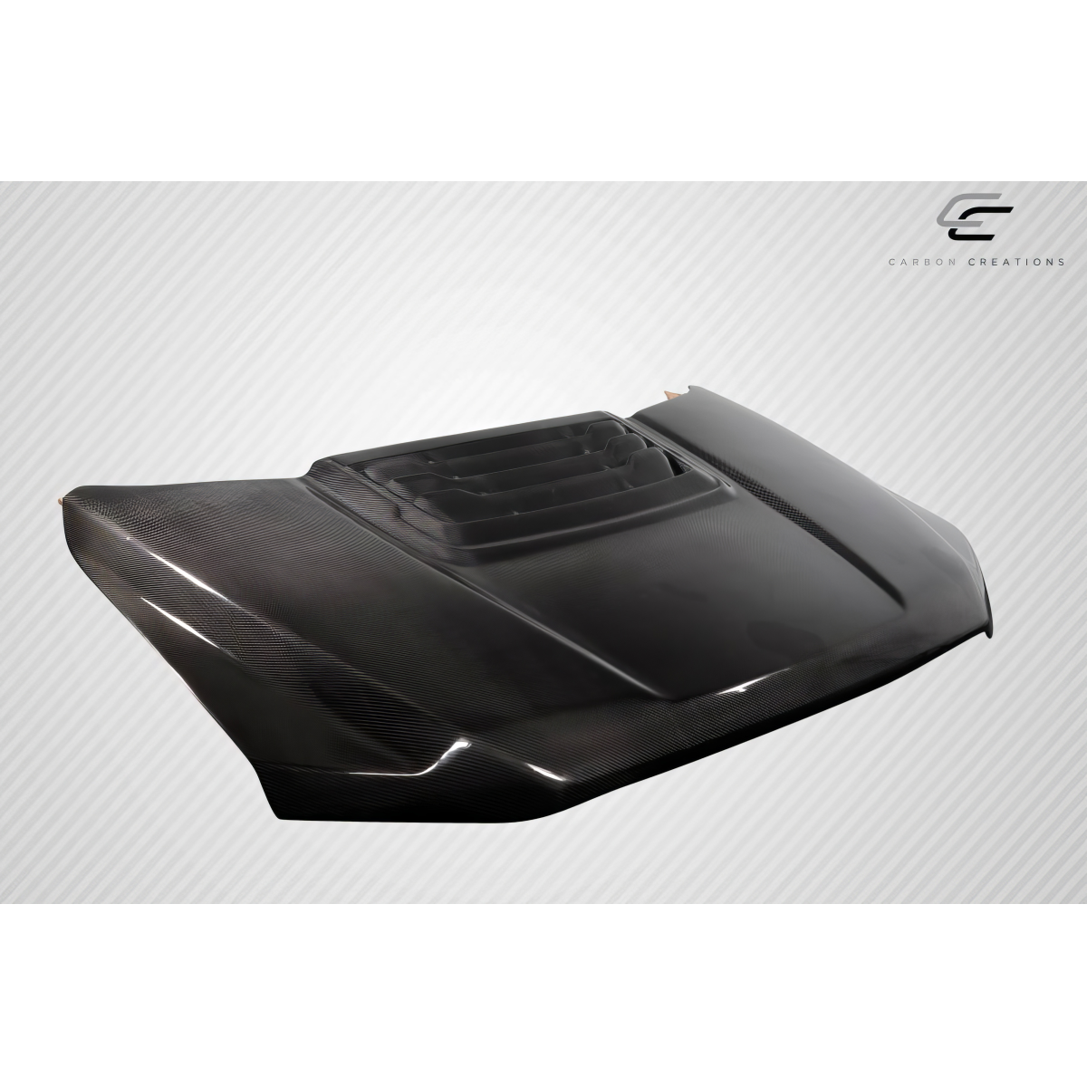 Modify your Ford F-150 2015 with our Exterior/Hoods - The part is shown from a slight angle above