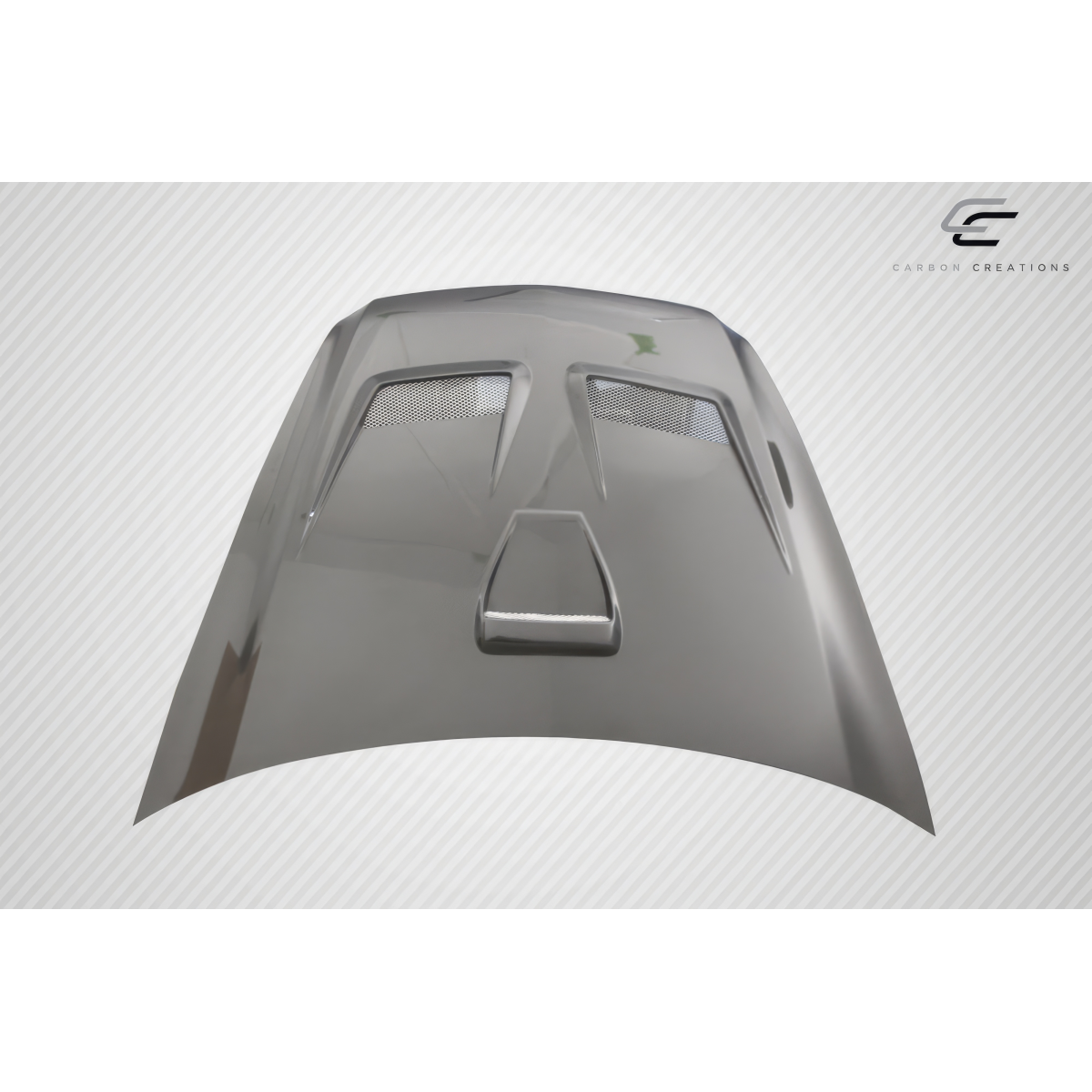 Modify your Acura TL 2004 with our Exterior/Hoods - Viewed from a top down angle of the hood