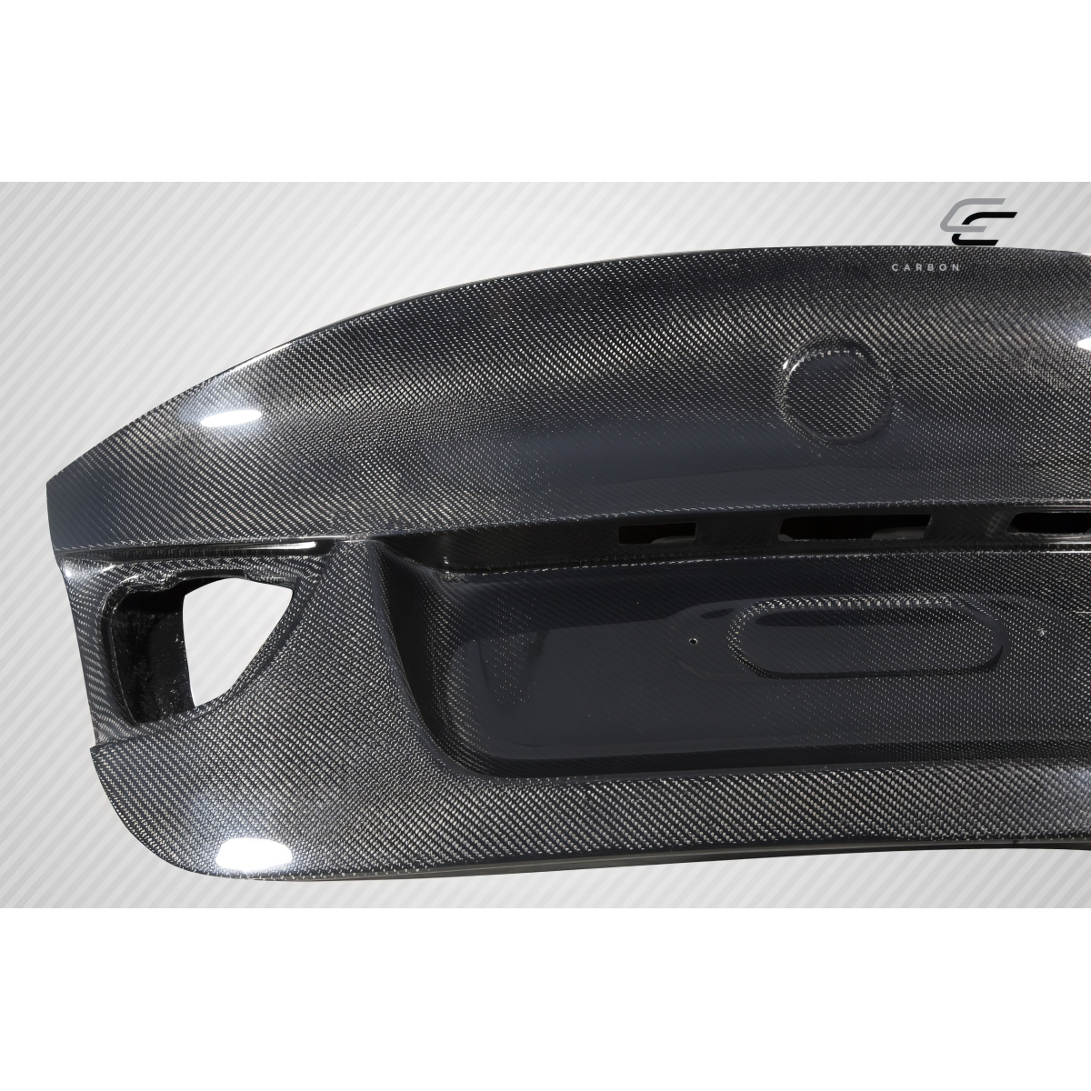 Modify your BMW 3-Series 2009 with our Exterior/Trunks - Part shown from a slight angle from above