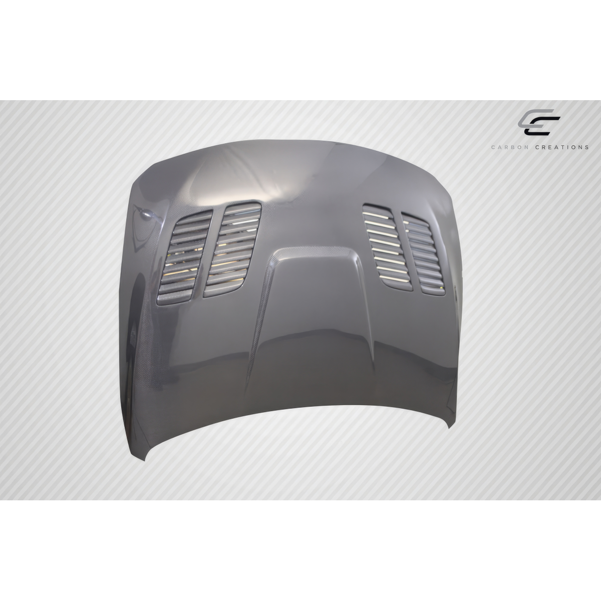 Modify your BMW 3-Series 2012 with our Exterior/Hoods - Front top view at a slight angle