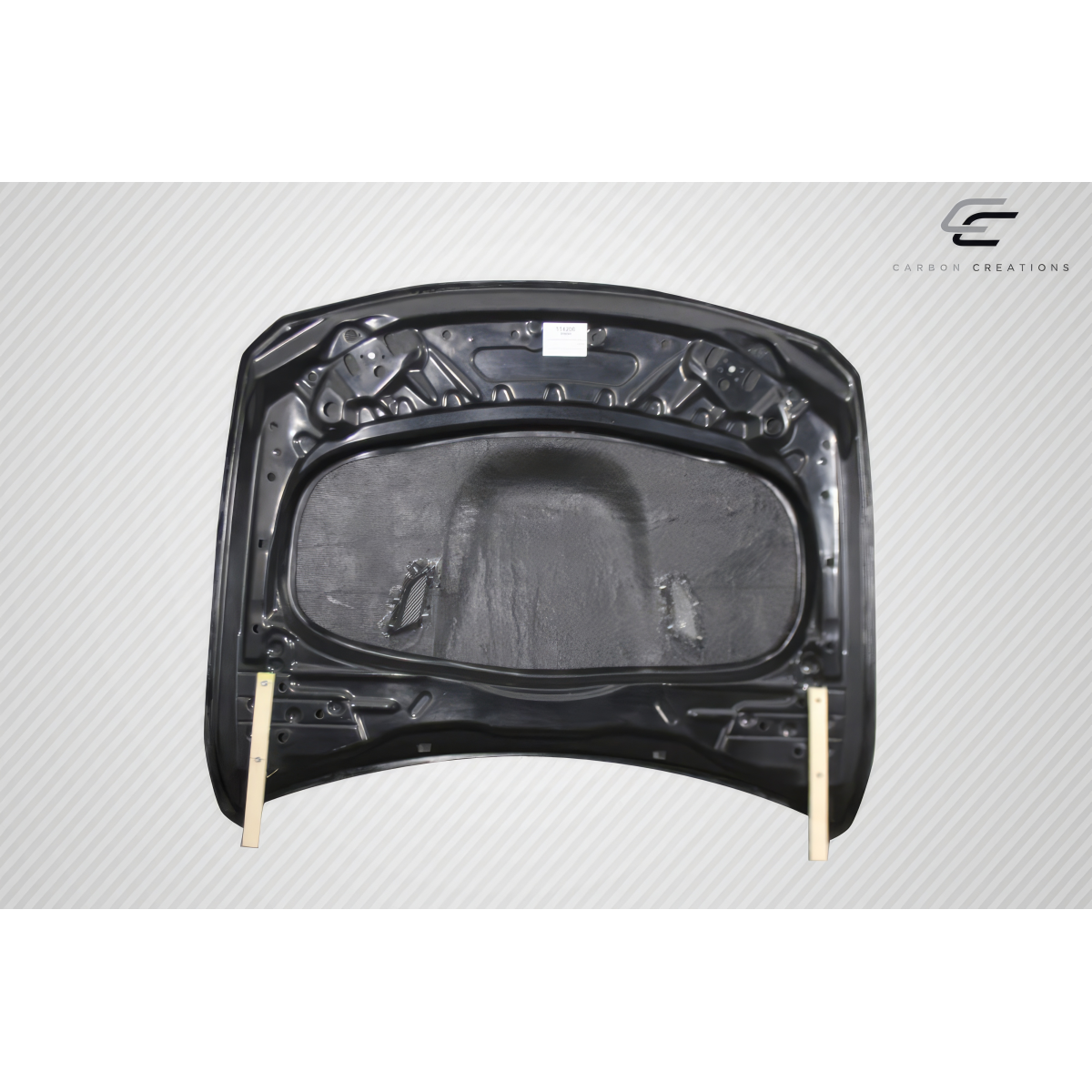 Modify your BMW 3-Series 2012 with our Exterior/Hoods - Image shows hood from top down perspective