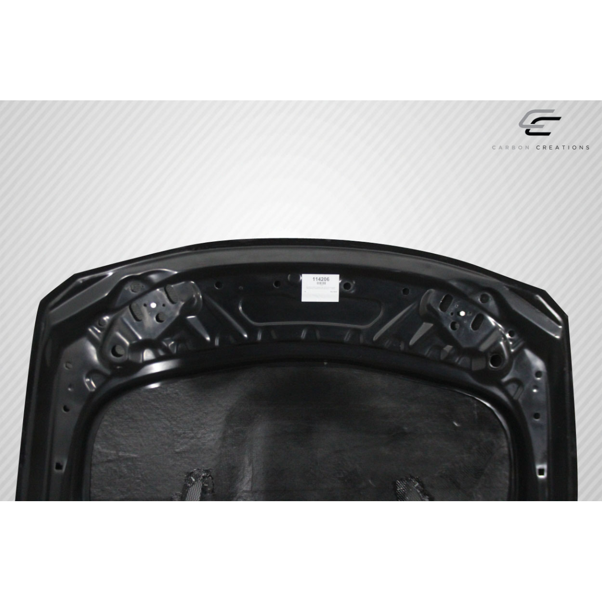 Modify your BMW 3-Series 2012 with our Exterior/Hoods - Top view at a slight angle towards the front