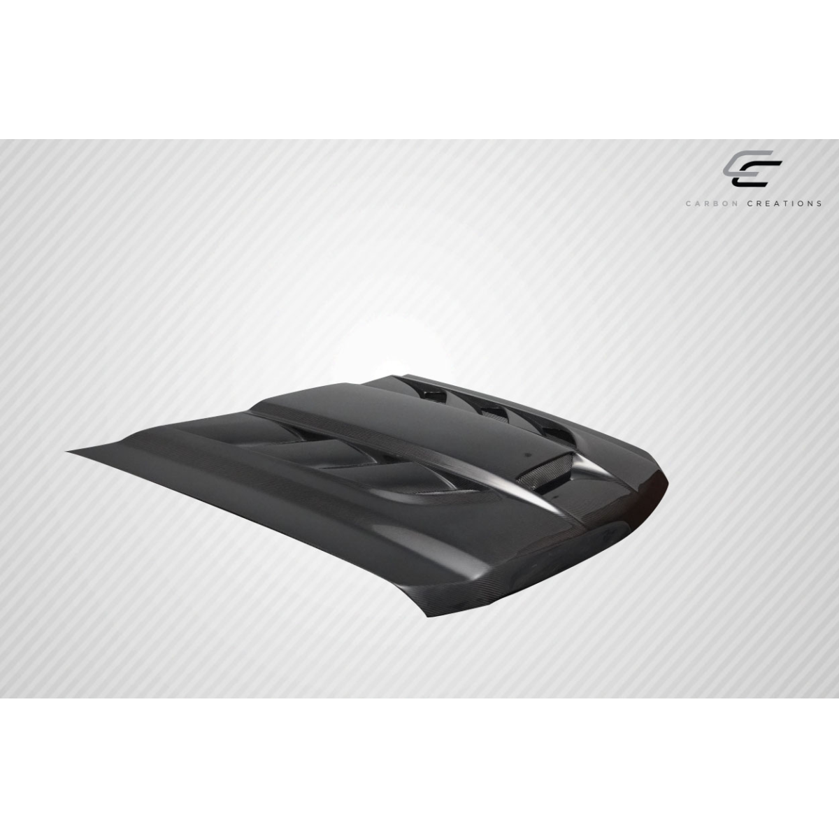 Modify your Chevrolet Silverado 2014 with our Exterior/Hoods - The part is viewed from a slight angle from above