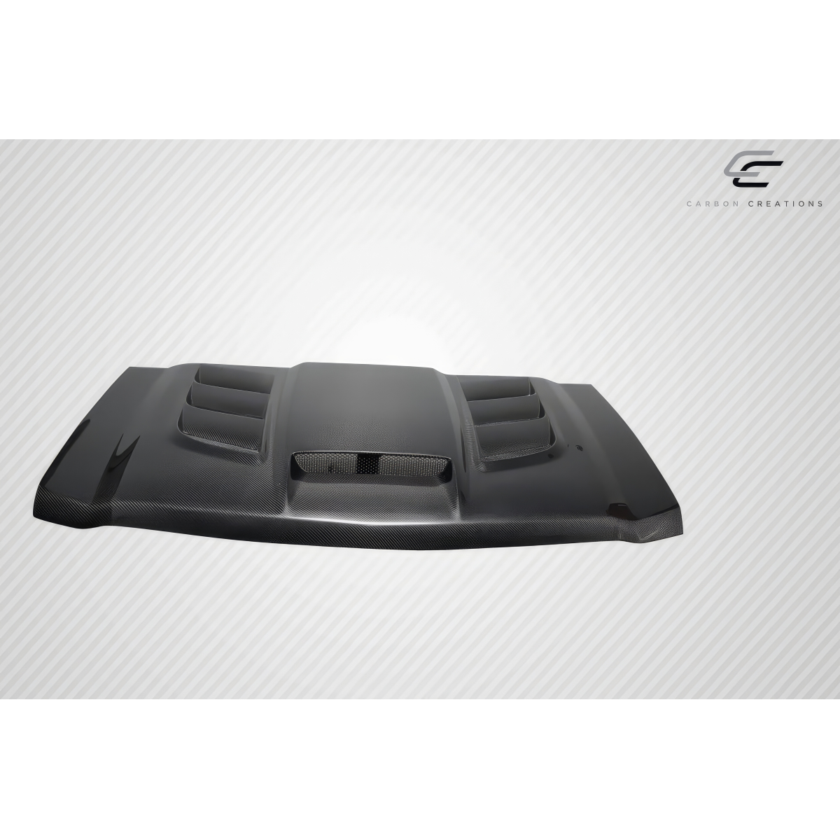 Modify your Chevrolet Silverado 2014 with our Exterior/Hoods - Top down angled view of the hood