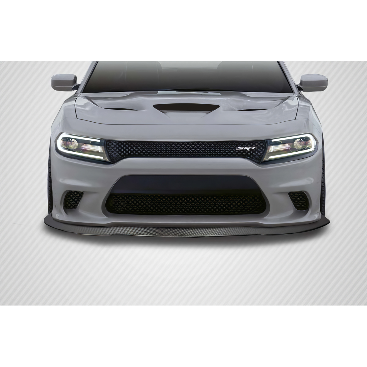 Modify your Dodge Charger 2015 with our Others - Front view of a car part at eye level