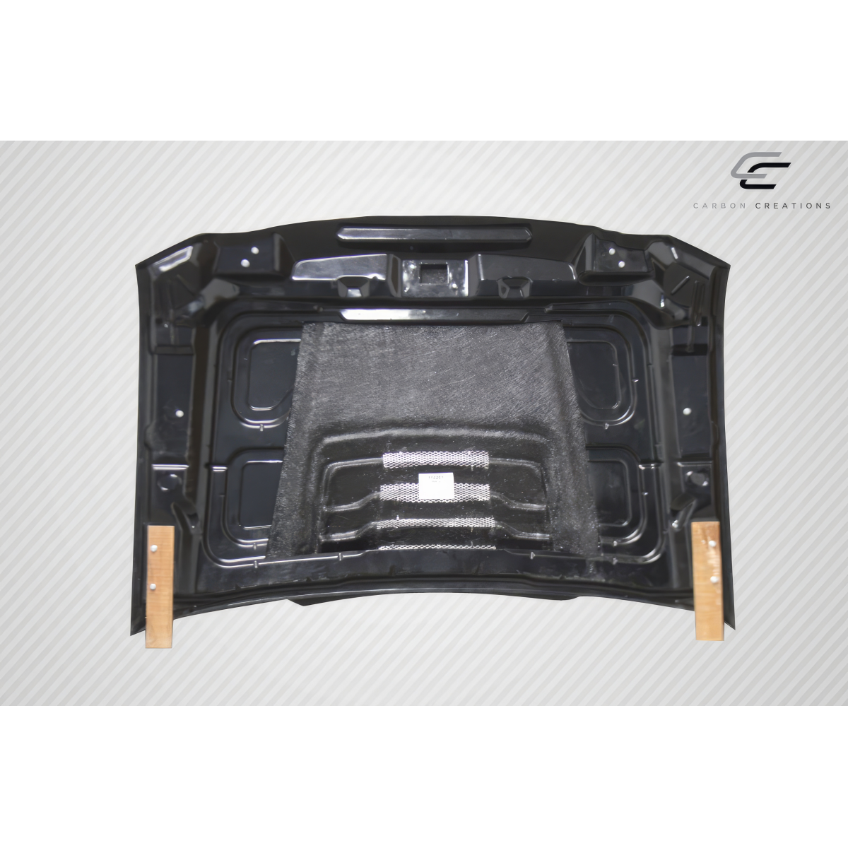 Modify your Ford F-250 Super Duty 2008 with our Exterior/Hoods - The part is viewed from above and slightly angled