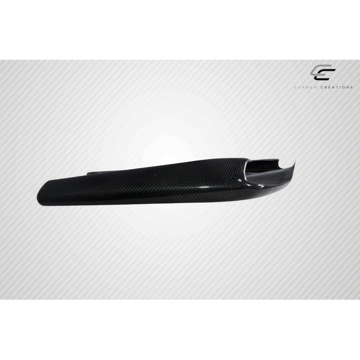 Modify your Honda Civic 2006 with our Exterior/Diffusers - Side angle view of rear diffuser part