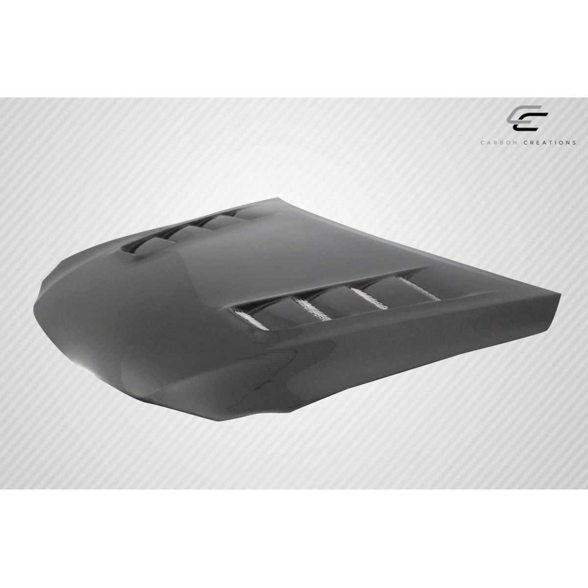 Modify your Lexus IS Series 2006 with our Exterior/Hoods - Part shown at a slight tilt from above