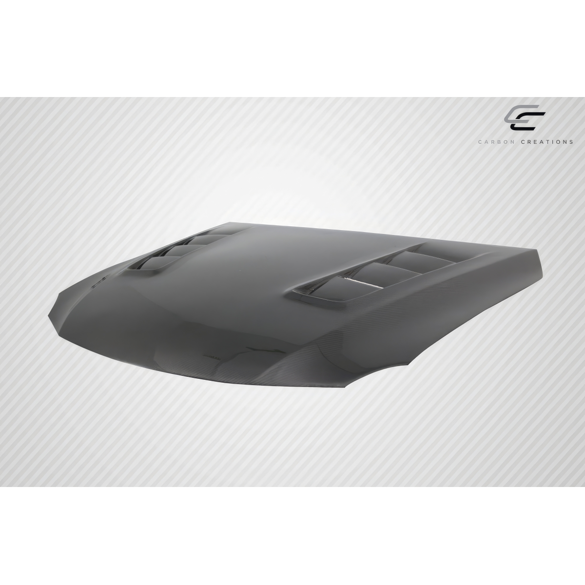 Modify your Lexus IS Series 2006 with our Exterior/Hoods - The part is viewed at a slight angle from above