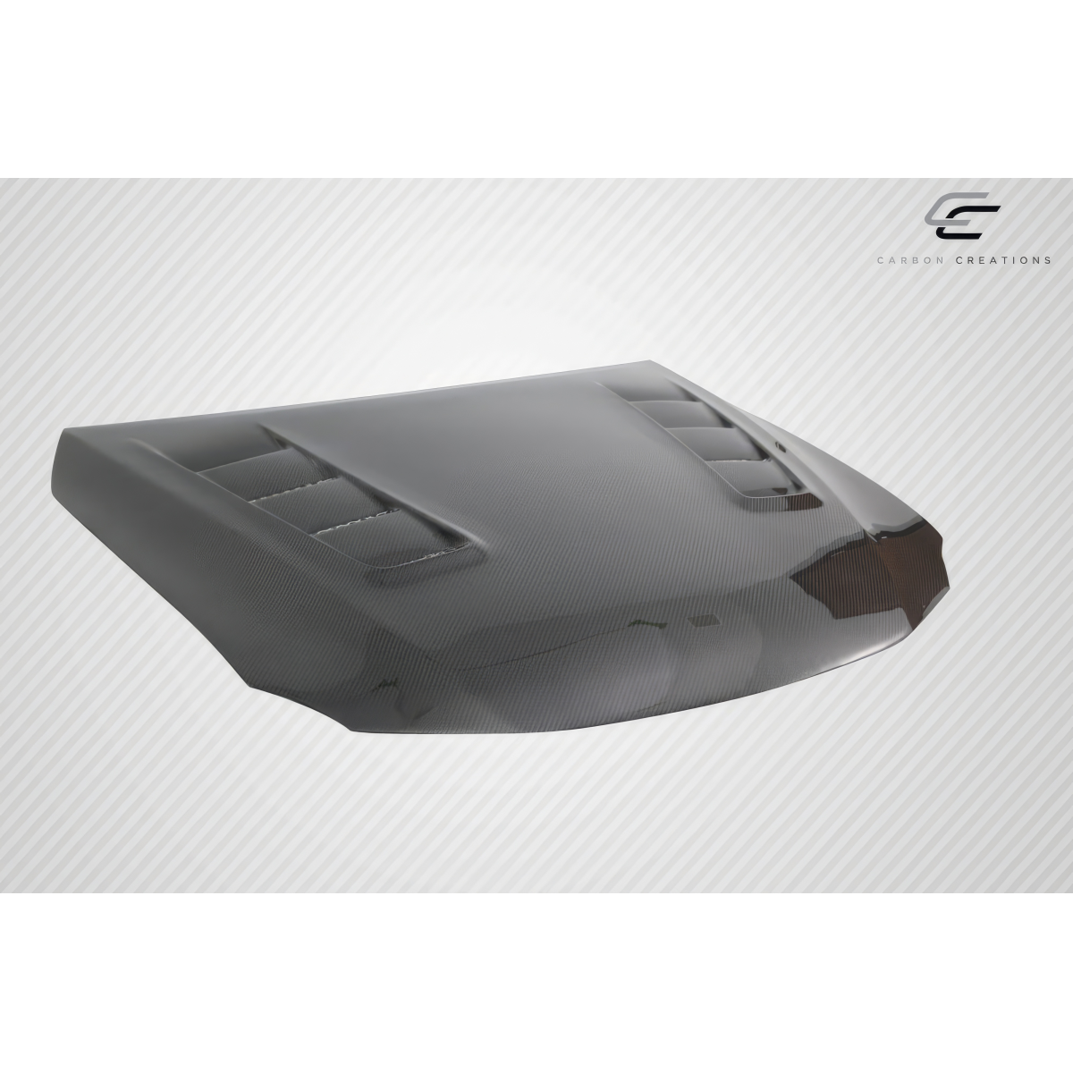 Modify your Lexus IS Series 2006 with our Exterior/Hoods - Viewed from a front angled perspective