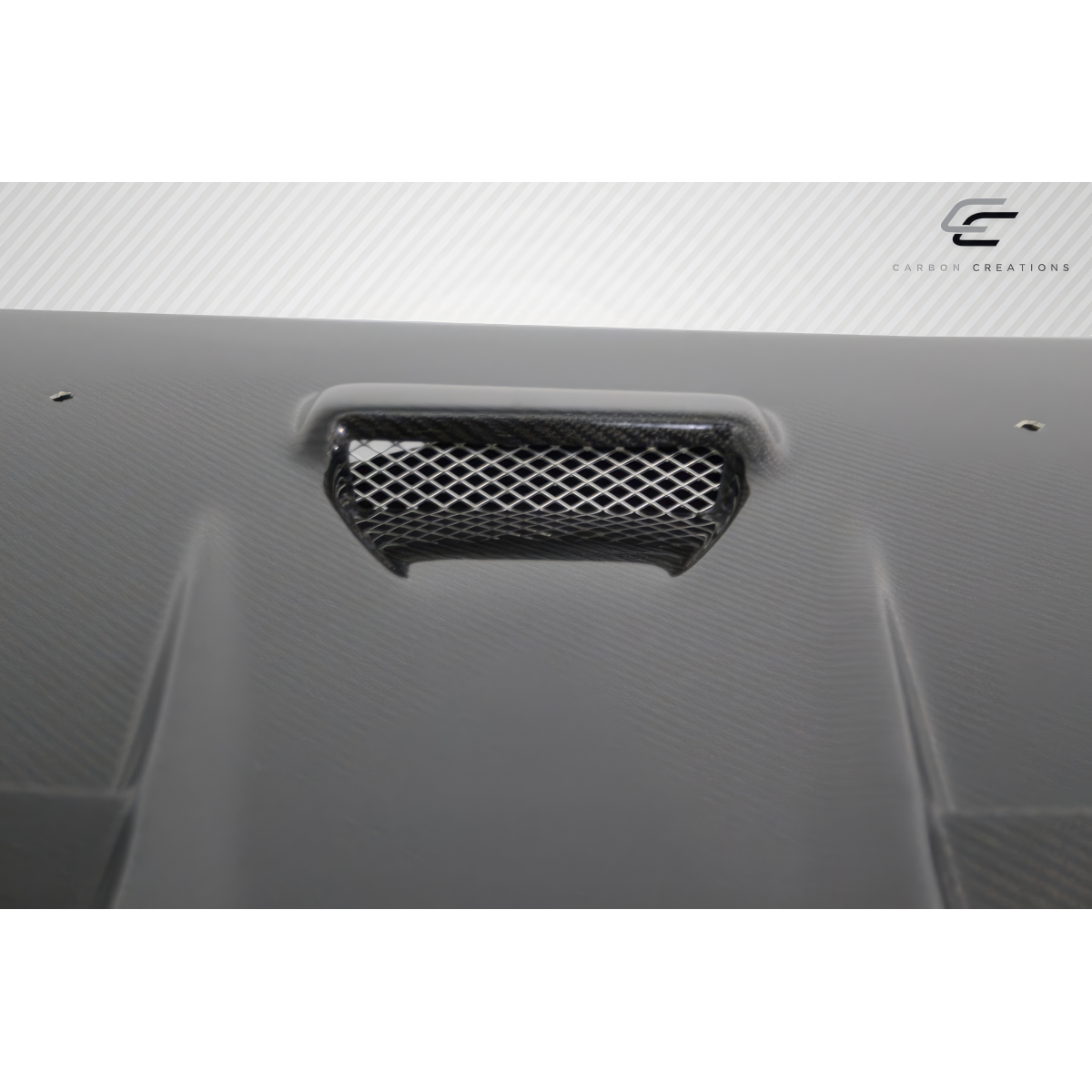 Modify your Mitsubishi Evolution 2008 with our Exterior/Hoods - The part is viewed from a top angle