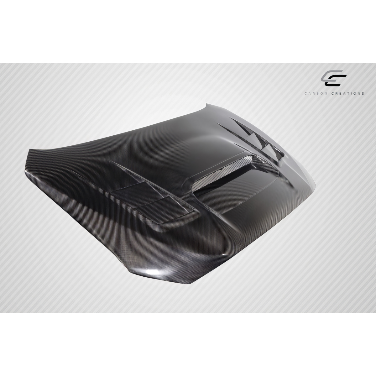 Modify your Subaru WRX 2015 with our Exterior/Hoods - Part is viewed from a slight angle above