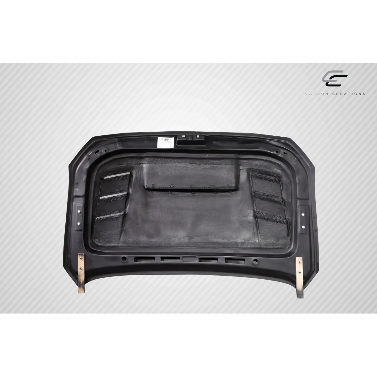 Modify your Subaru WRX 2015 with our Exterior/Hoods - Part viewed from a top down angle