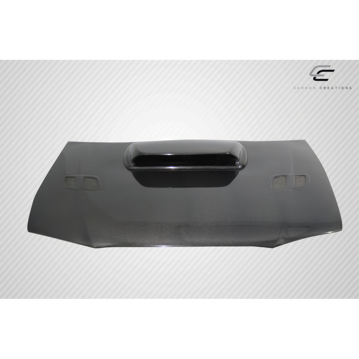 Modify your Subaru Impreza 1993 with our Exterior/Hoods - The hood is viewed from a top down angle