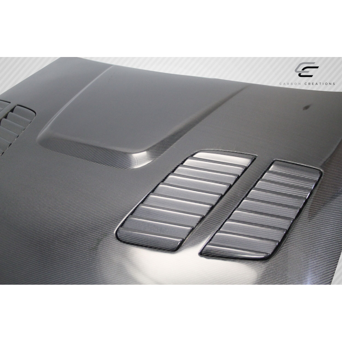 Modify your BMW 3-Series 2009 with our Exterior/Hoods - The part is viewed from a top angle