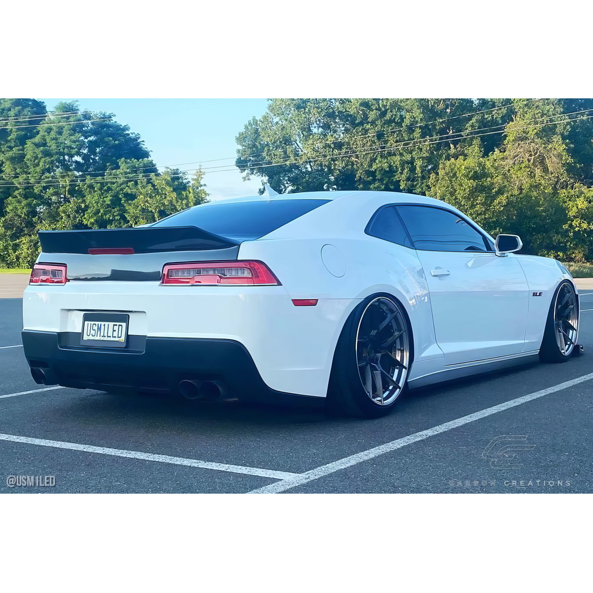 Modify your Chevrolet Camaro 2014 with our Exterior/Trunks - Rear angle showcasing sleek exterior design
