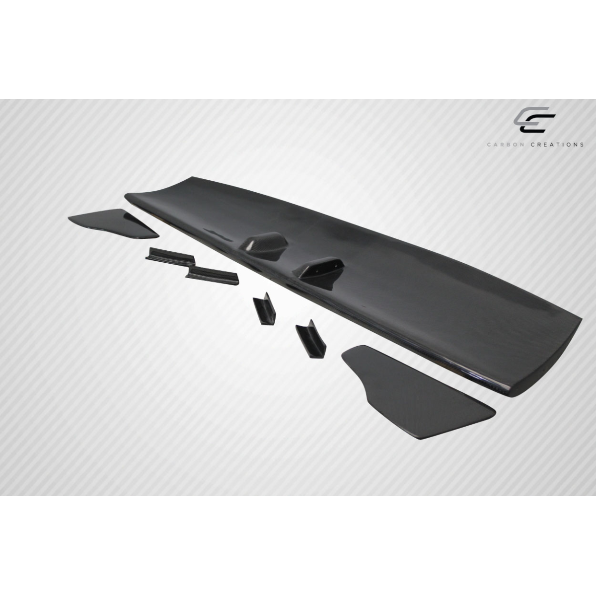 Modify your Subaru BRZ 2013 with our Exterior/Wings - Part is shown from a flat overhead angle