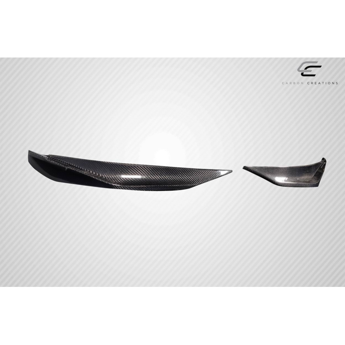 Modify your KIA Optima 2011 with our Exterior/Front Bumpers or Lips - Side angle view of carbon fiber front lip