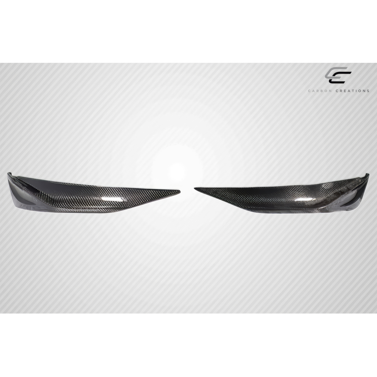 Modify your KIA Optima 2011 with our Exterior/Front Bumpers or Lips - View of carbon fiber lip addons from above