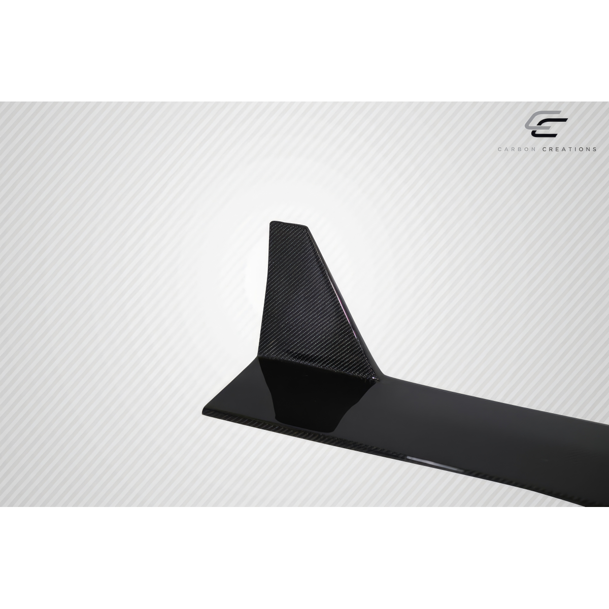 Modify your Ford Mustang 2015 with our Exterior/Side Skirts - Angled from above showing surface and detail