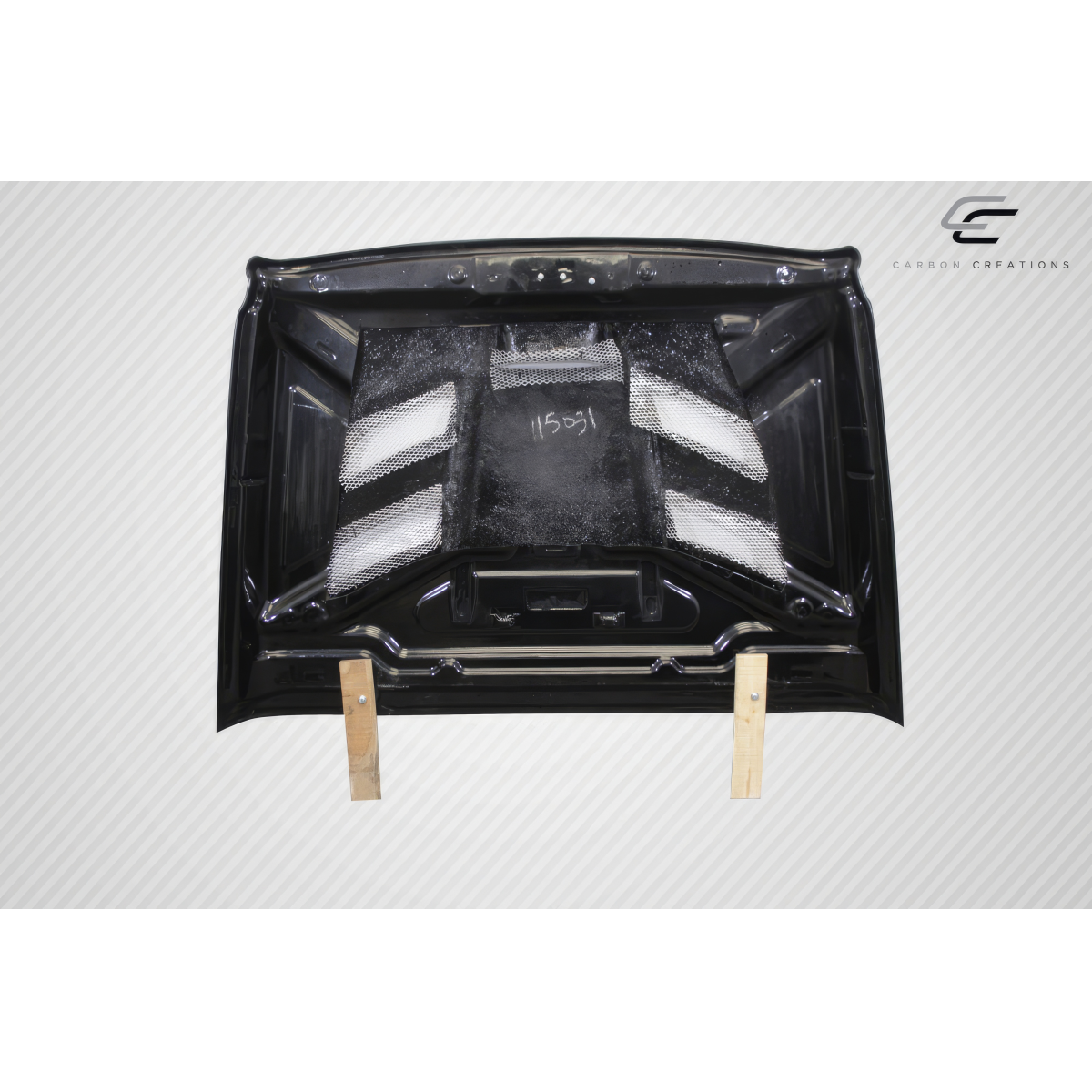 Modify your Jeep Gladiator 2019 with our Exterior/Hoods - Part shown from a top down angle