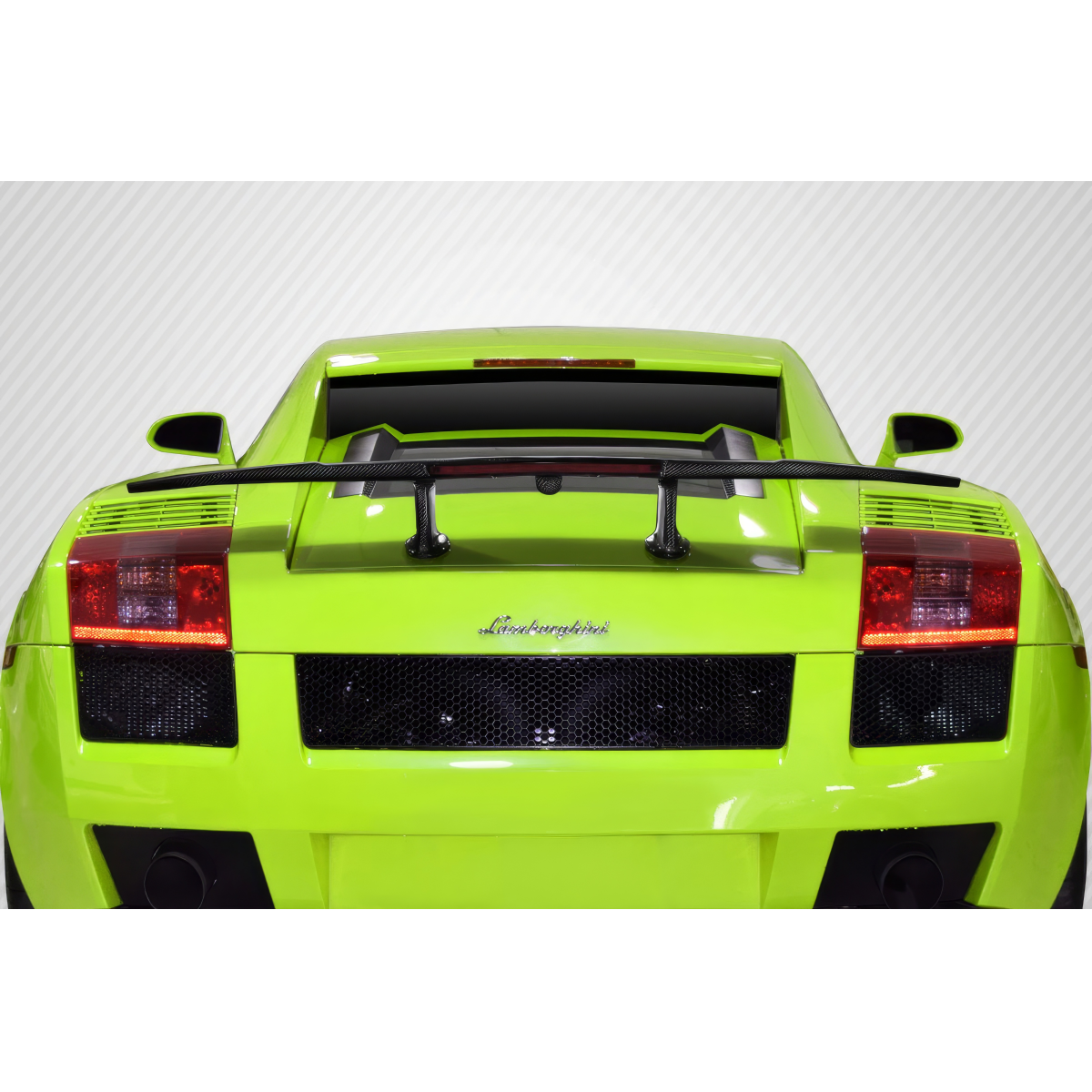 Modify your Lamborghini Gallardo 2004 with our Exterior/Wings - Rear view with a slight upward angle