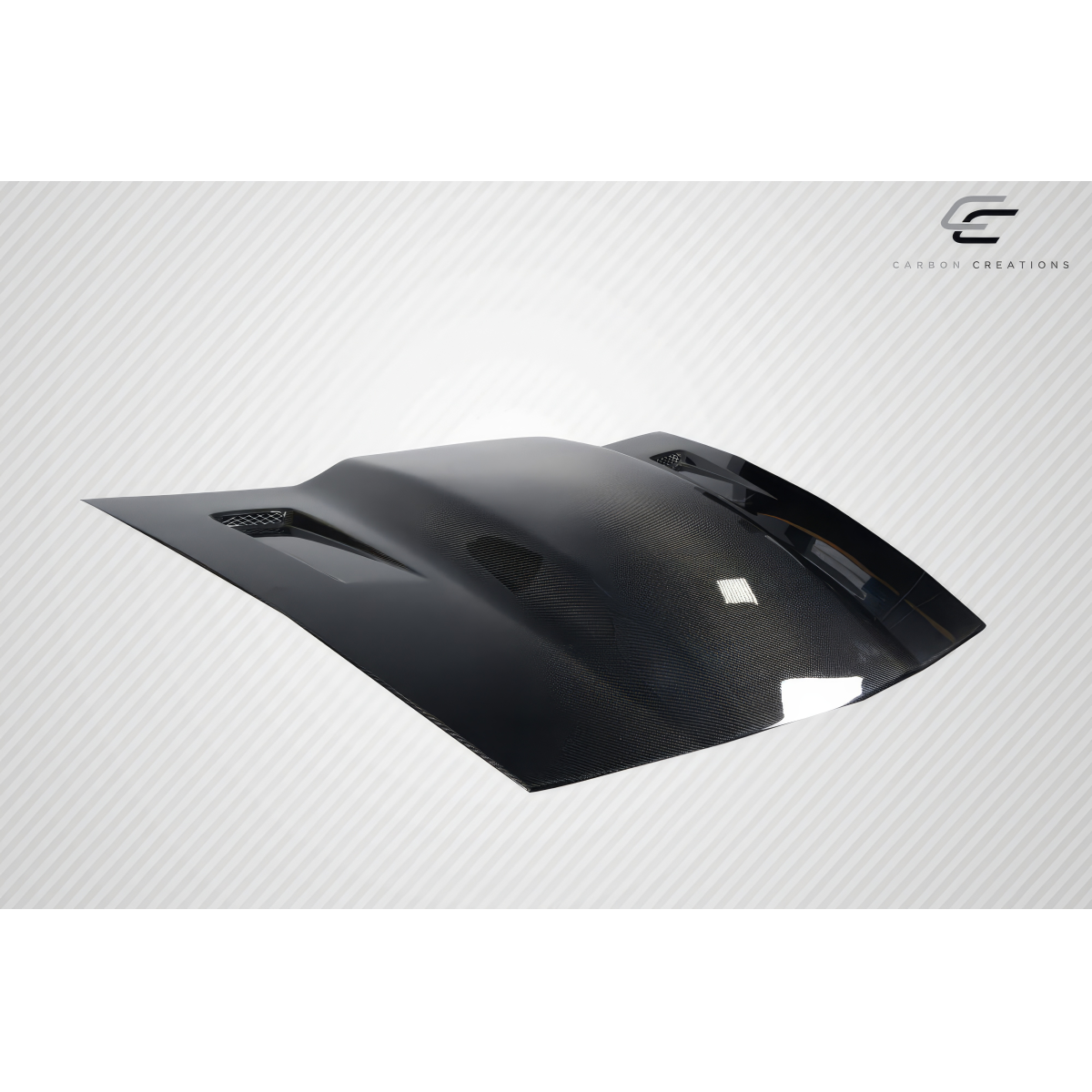 Modify your Chevrolet Corvette 2005 with our Exterior/Hoods - Part seen at a slight top angle