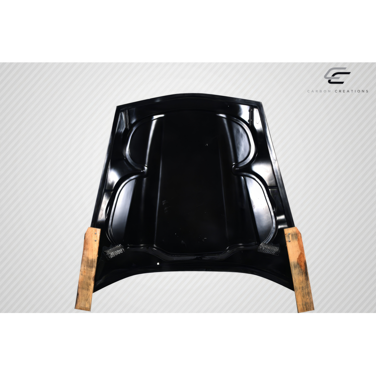 Modify your Chevrolet Corvette 2005 with our Exterior/Hoods - Part viewed from the top at a flat angle