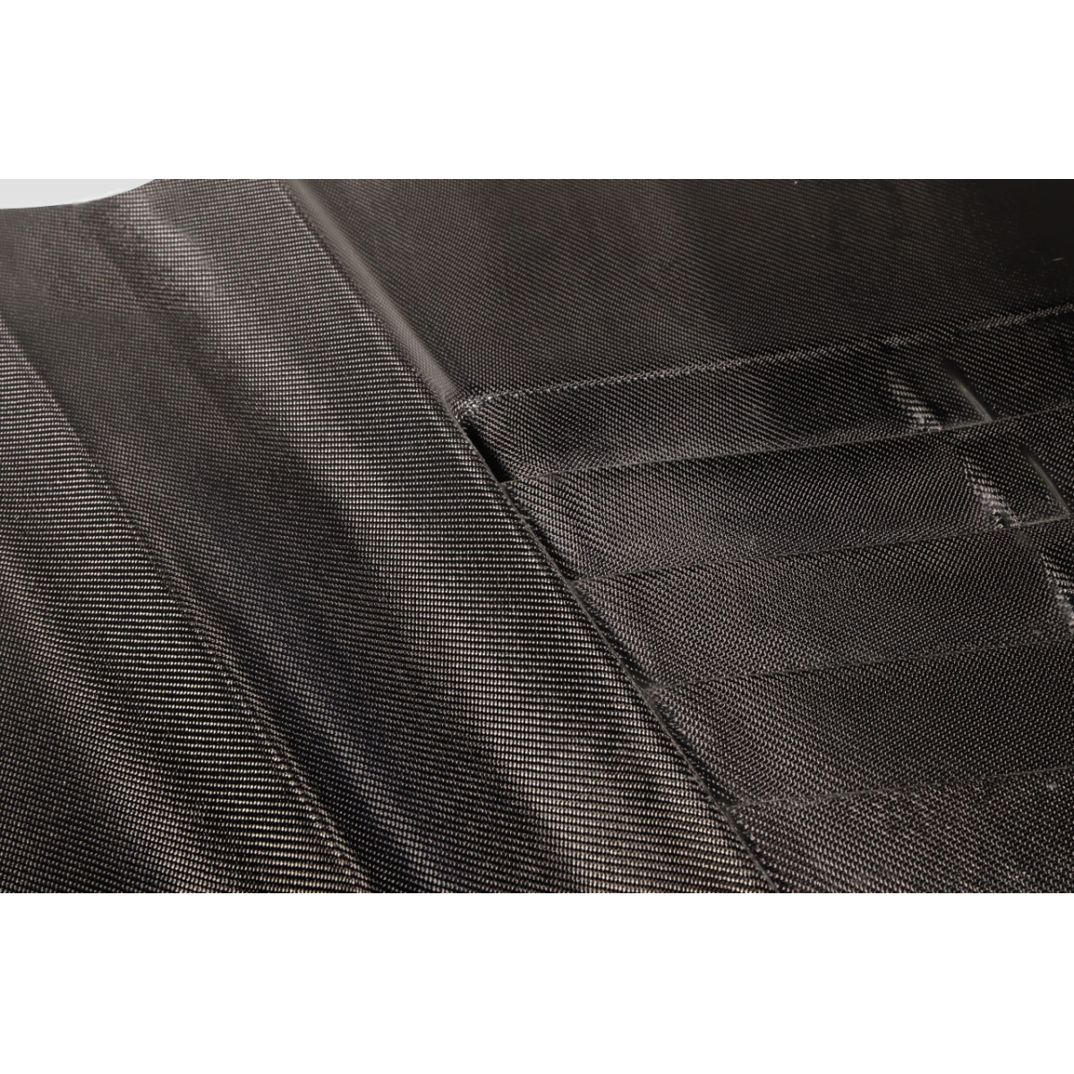 Modify your Ford Mustang 1994 with our Exterior/Hoods - Top down view of carbon fiber hood part