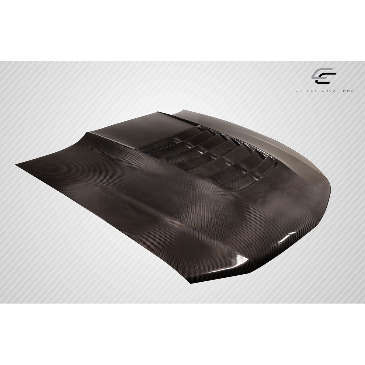 Modify your Ford Mustang 2010 with our Exterior/Hoods - Slightly angled from the left side view