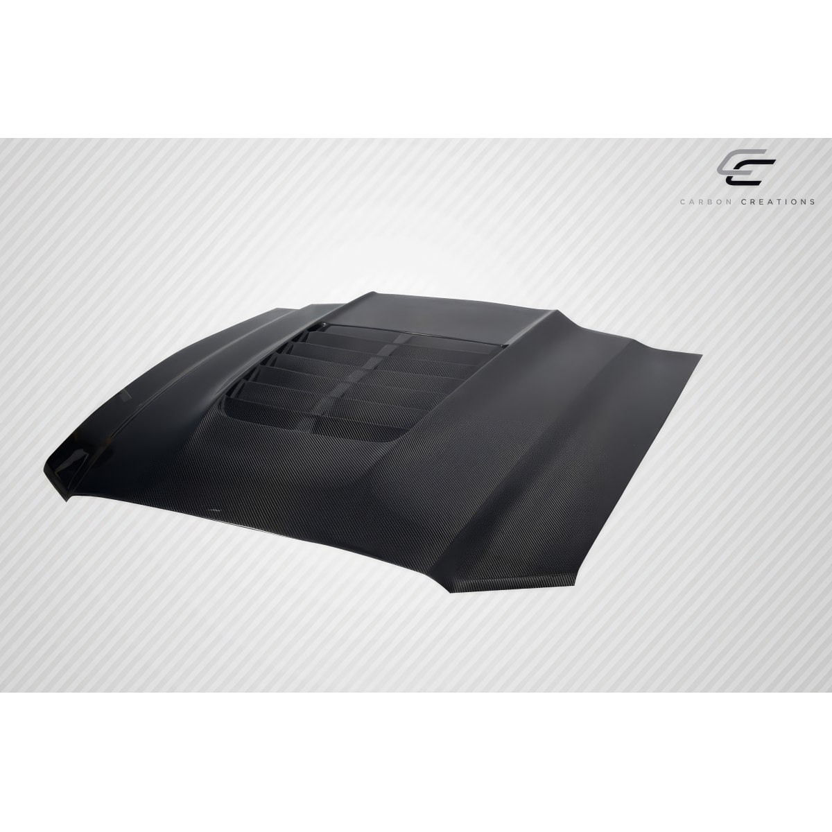 Modify your Ford Mustang 2013 with our Exterior/Hoods - Shown from a top-down angle