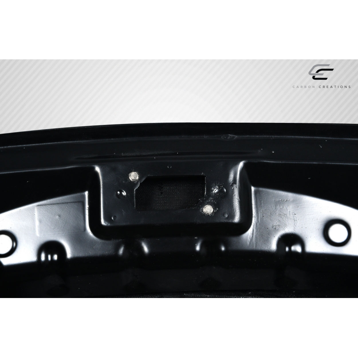 Modify your Ford Mustang 2013 with our Exterior/Hoods - Top down view of the hood part