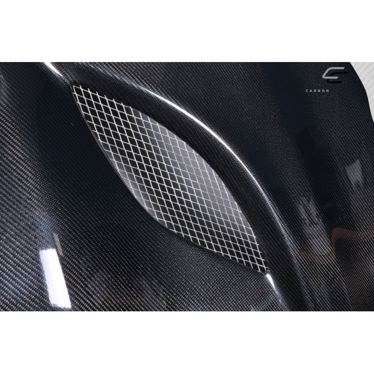 Modify your Jeep Cherokee 2011 with our Exterior/Hoods - The part is shown from a slight angle front view